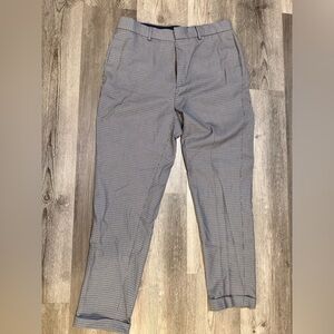 ASOS / Blue plaid pants 32w 32l